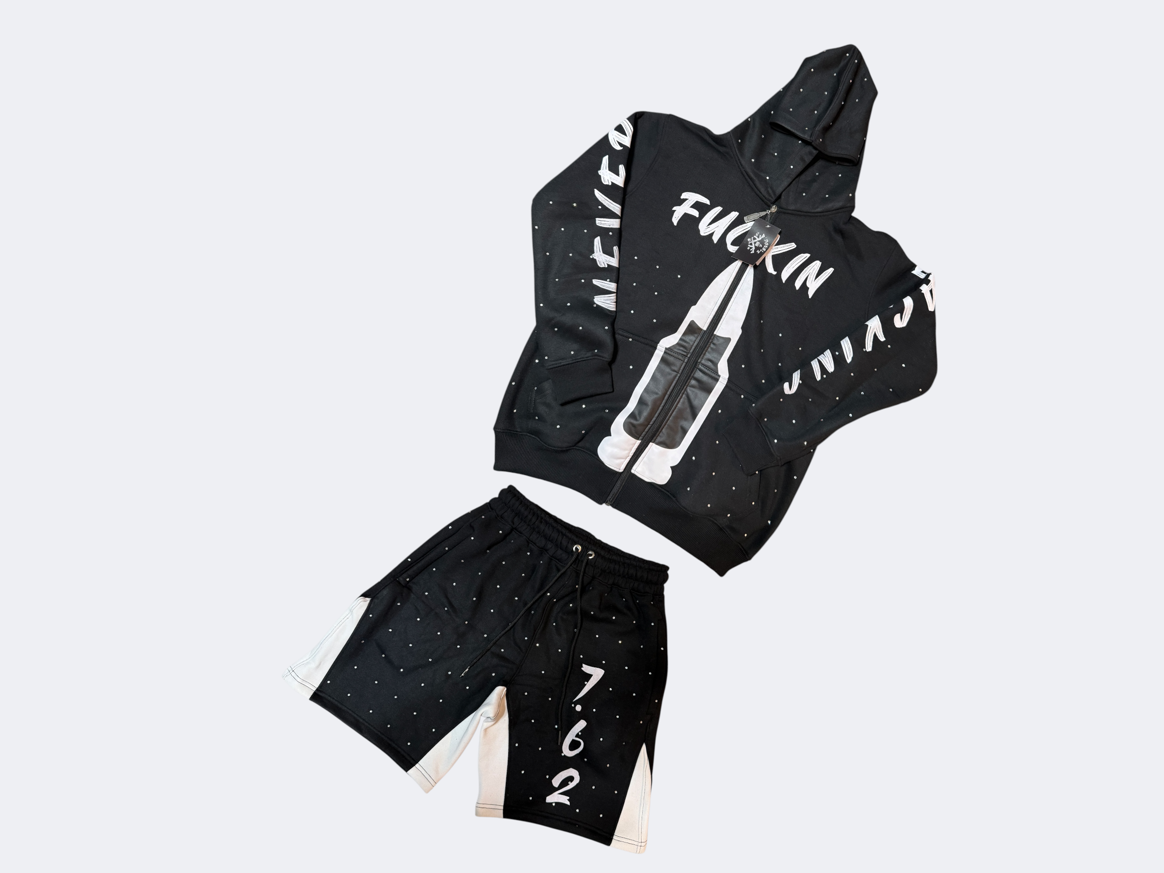 Double G’z Never Fu*kin Lacking Hoodie and short sets