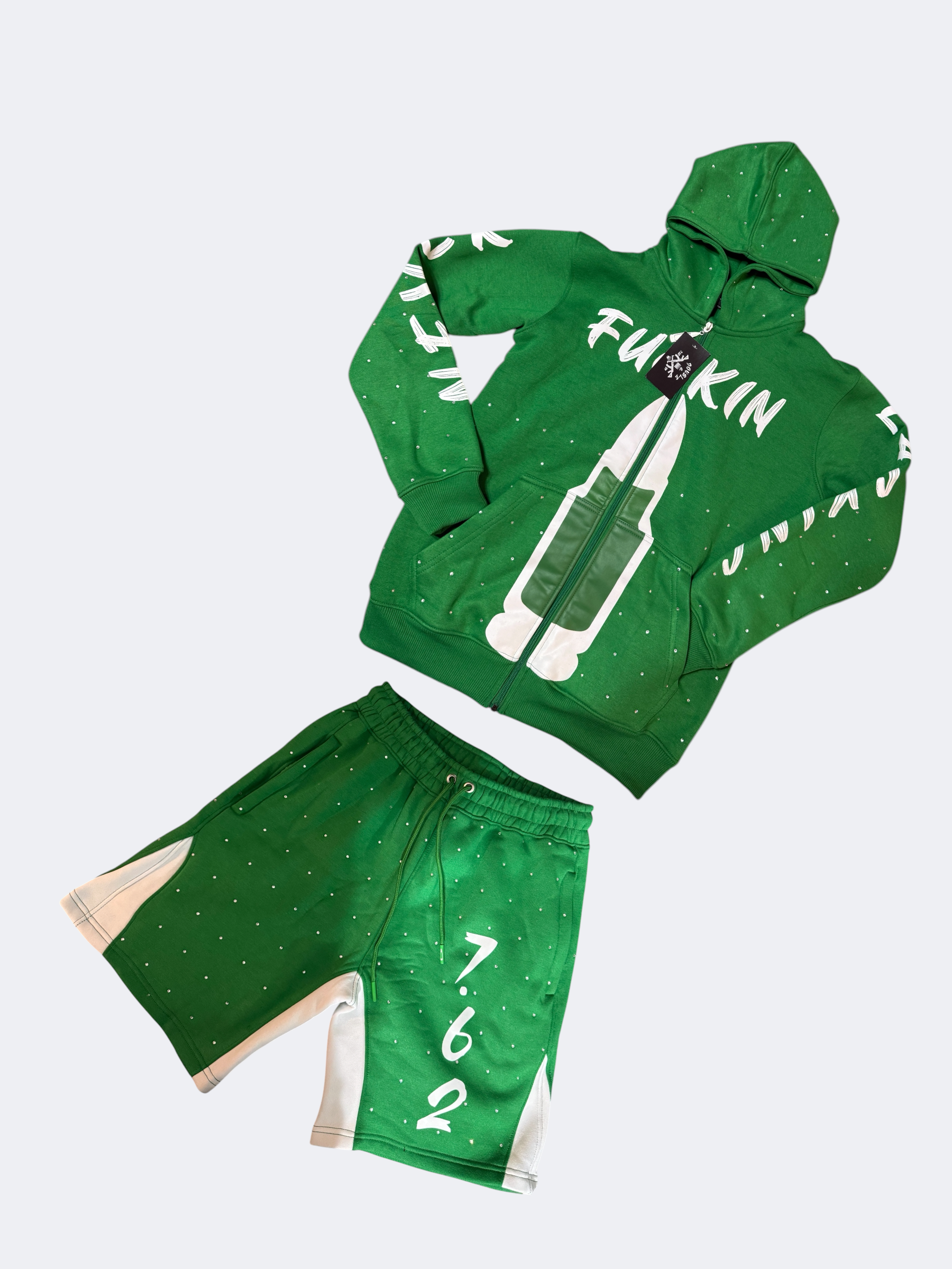 Double G’z Never Fu*kin Lacking Hoodie and short sets