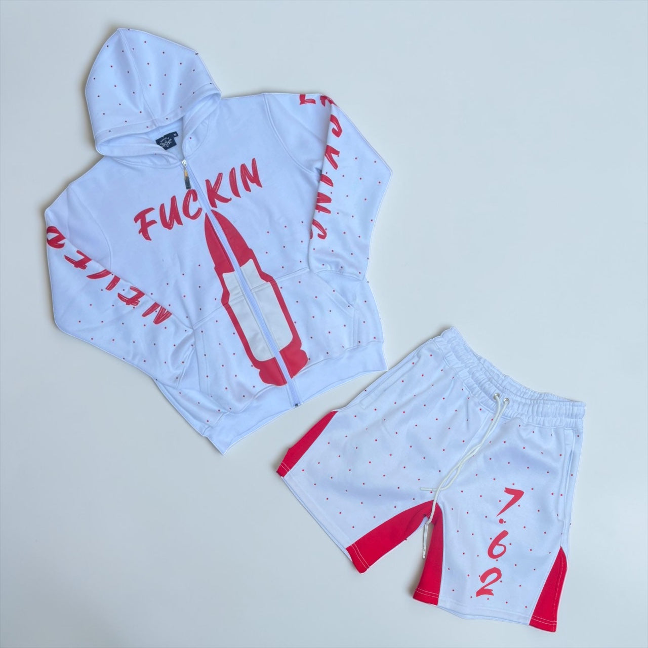 Double G’z Never Fu*kin Lacking Hoodie and short sets